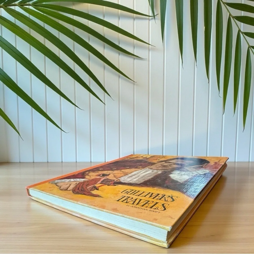 Vintage 1970 Gulliver’s Travels | Educator Classic Library Hardcover Book